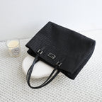 Fendi Zucchino Black Canvas Tote - Leluxe Vintage Sdn. Bhd.