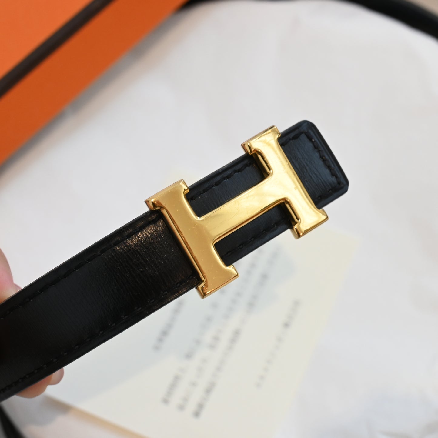 Hermès Mini H Belt 〇M Engraving: 1983 Belt 70