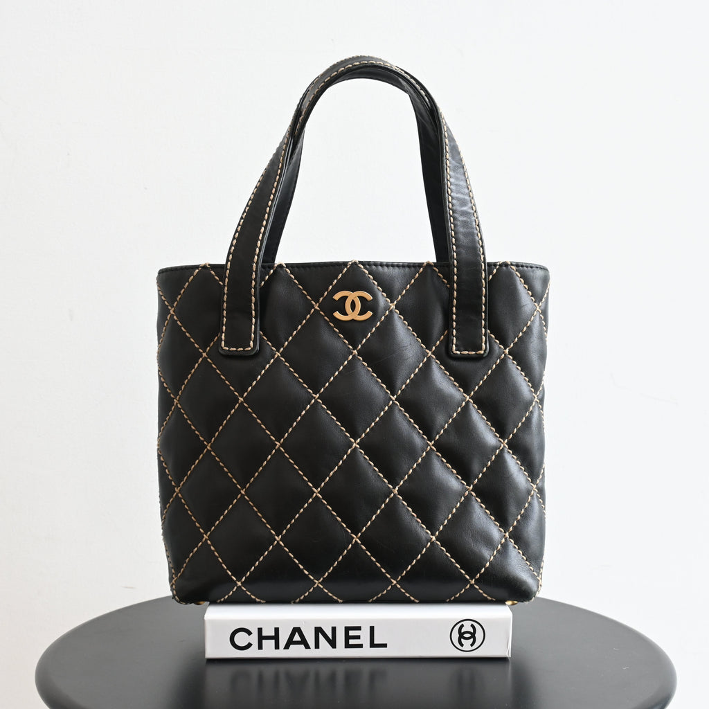 Chanel Wild Stitch Tote - Leluxe Vintage Sdn. Bhd.
