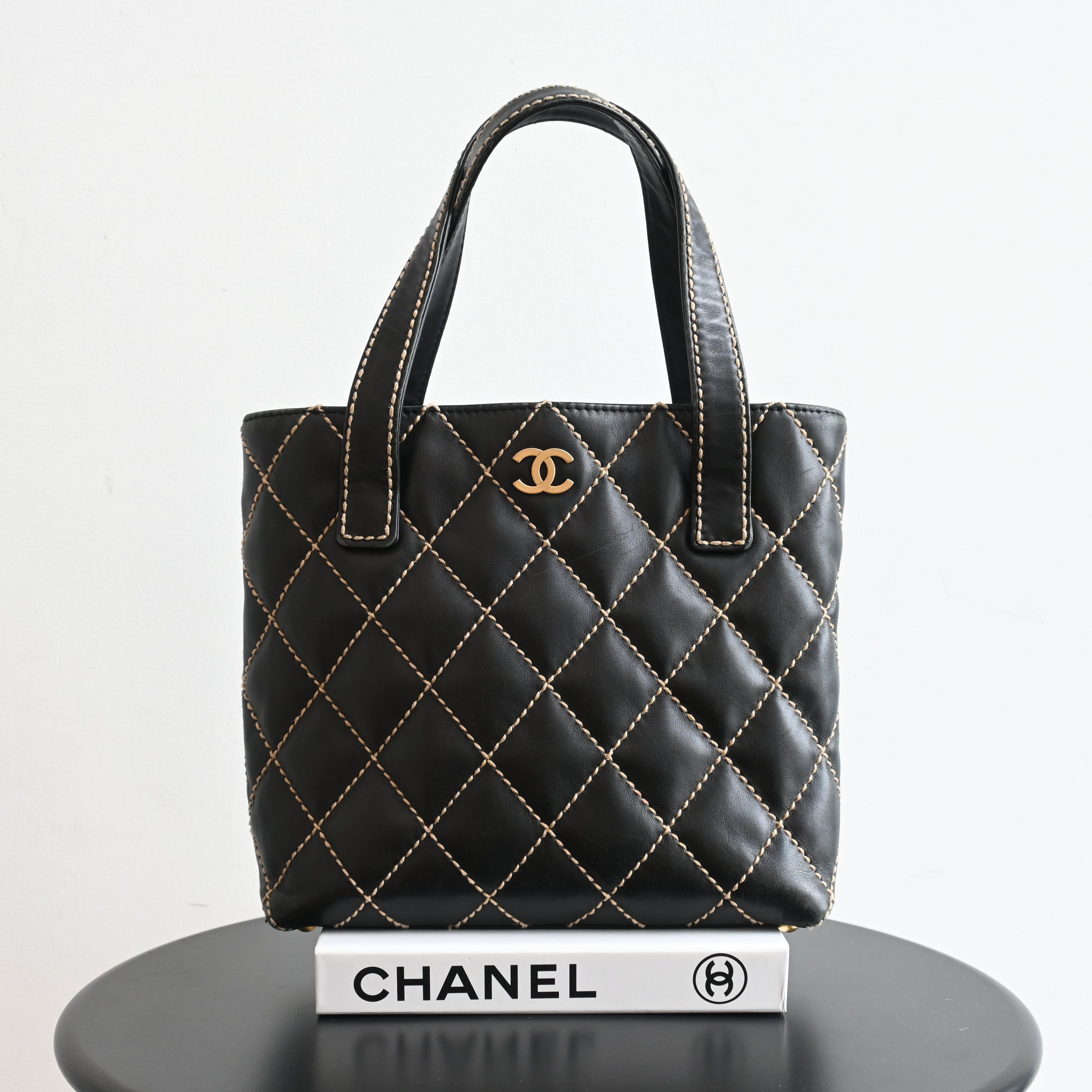 Chanel Wild Stitch Tote - Leluxe Vintage Sdn. Bhd.