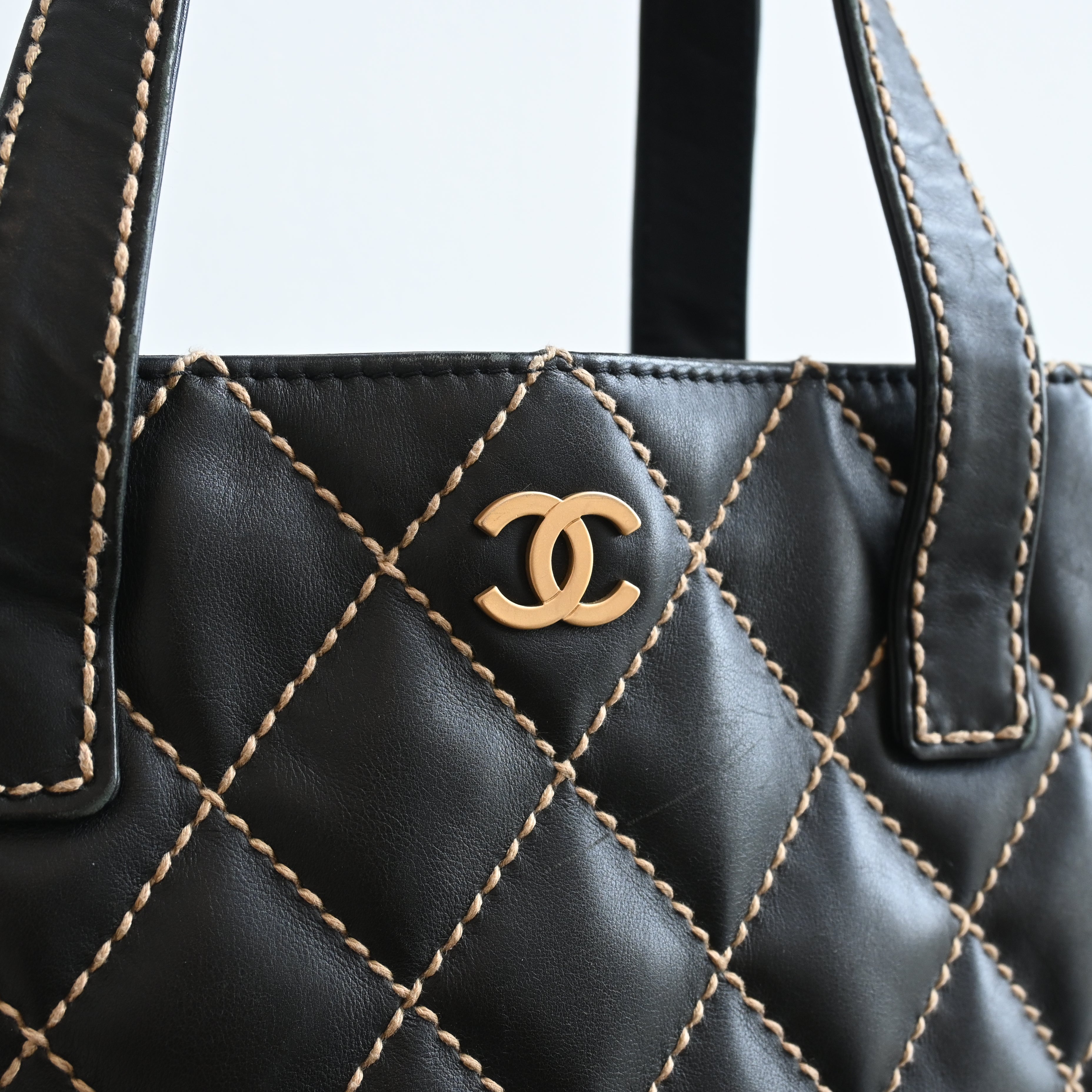 Chanel Wild Stitch Tote - Leluxe Vintage Sdn. Bhd.
