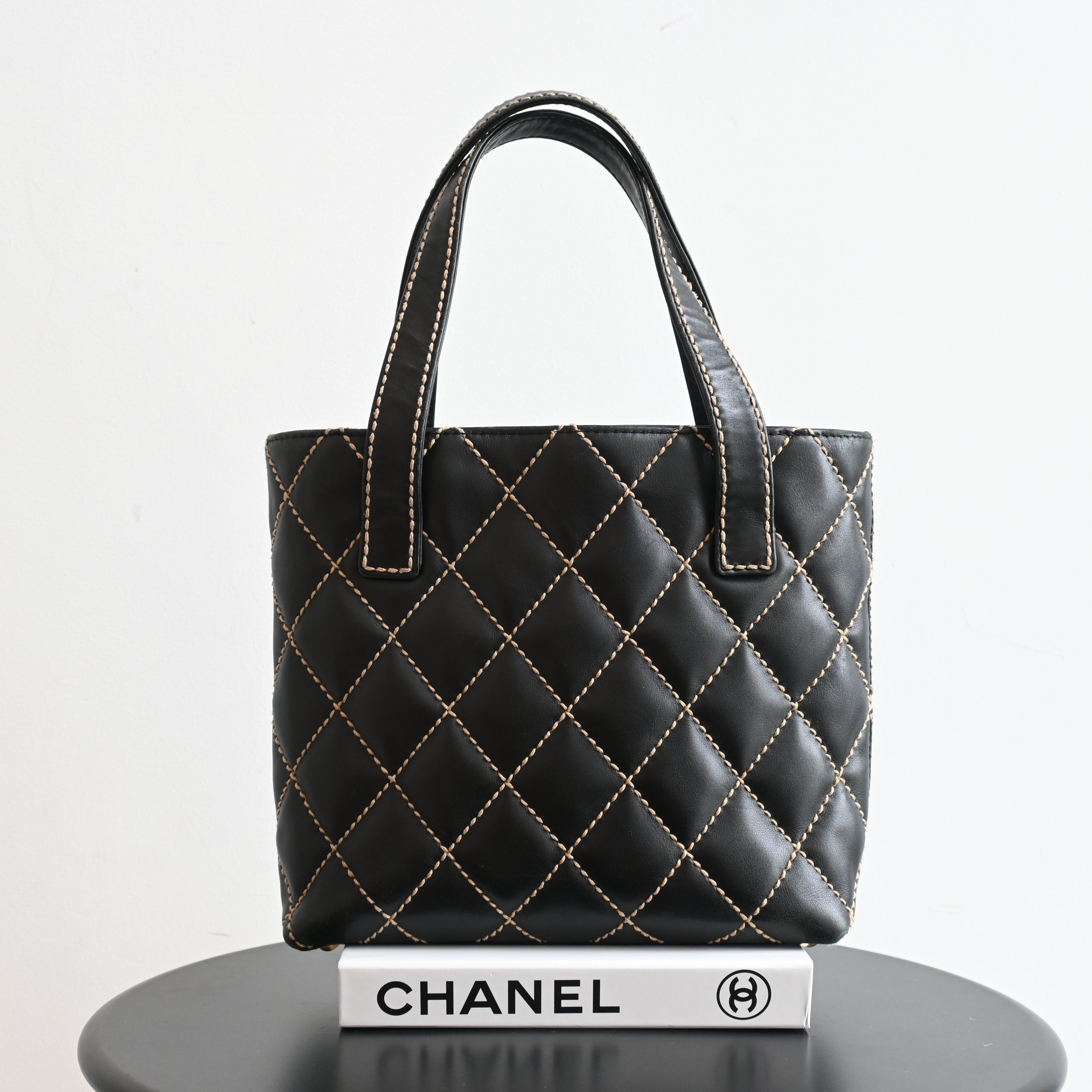 Chanel Wild Stitch Tote - Leluxe Vintage Sdn. Bhd.