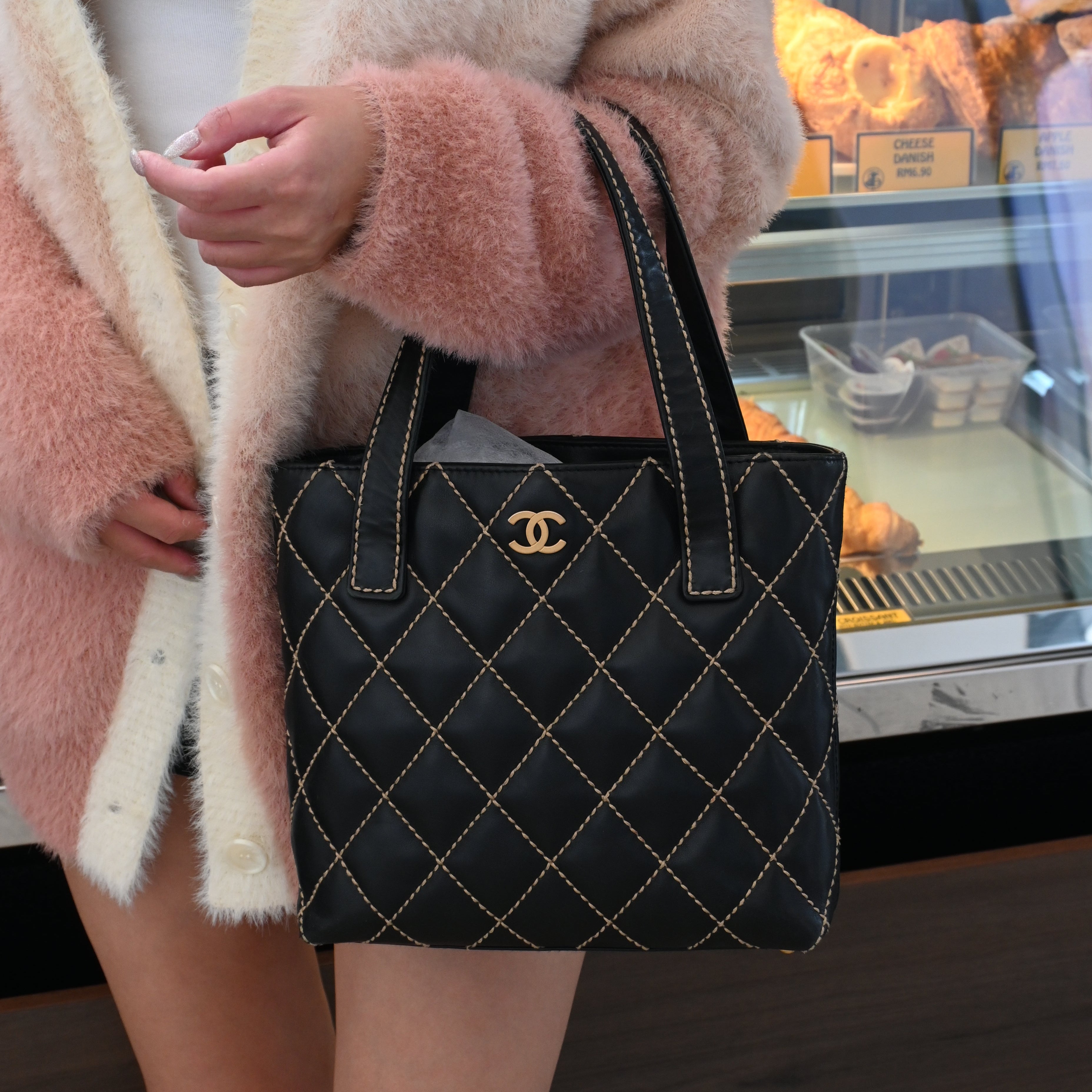 Chanel Wild Stitch Tote - Leluxe Vintage Sdn. Bhd.