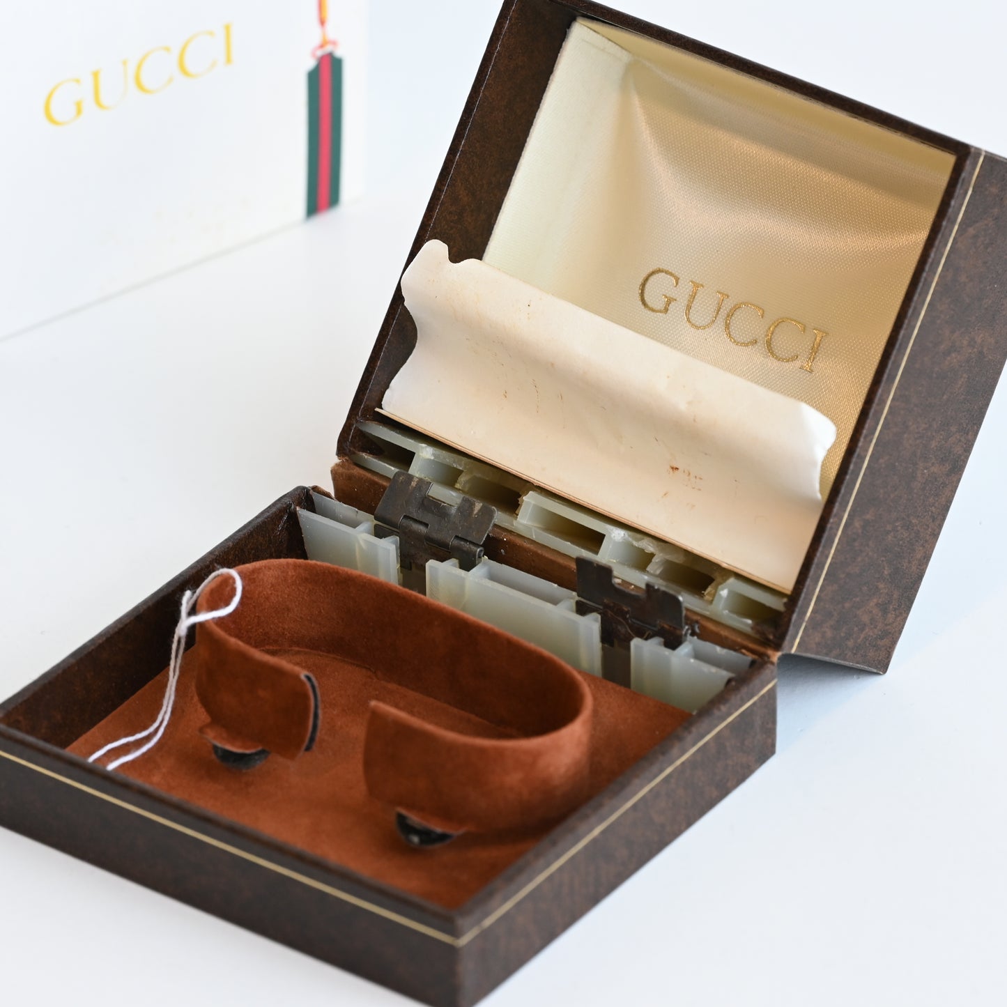 Gucci GG Gold Bangle Watch 2047L