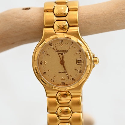 Longines Gold Conquest Watch ref. L 1.114.2