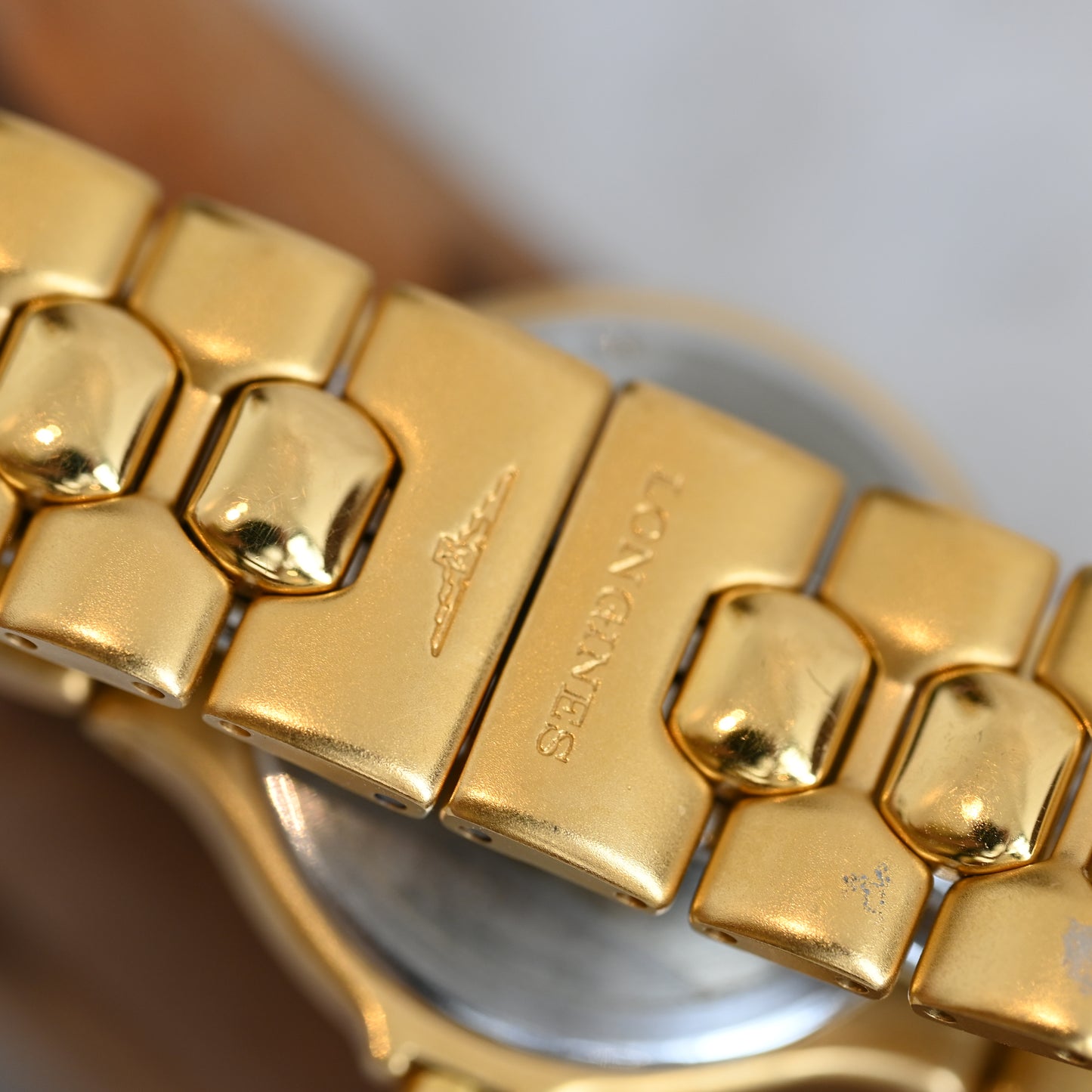 Longines Gold Conquest Watch ref. L 1.114.2