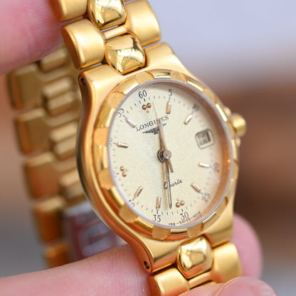 Longines Gold Conquest Watch ref. L 1.114.2