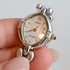 Seiko Exceline 1F20-6B60 MOP Dial - Leluxe Vintage Sdn. Bhd.