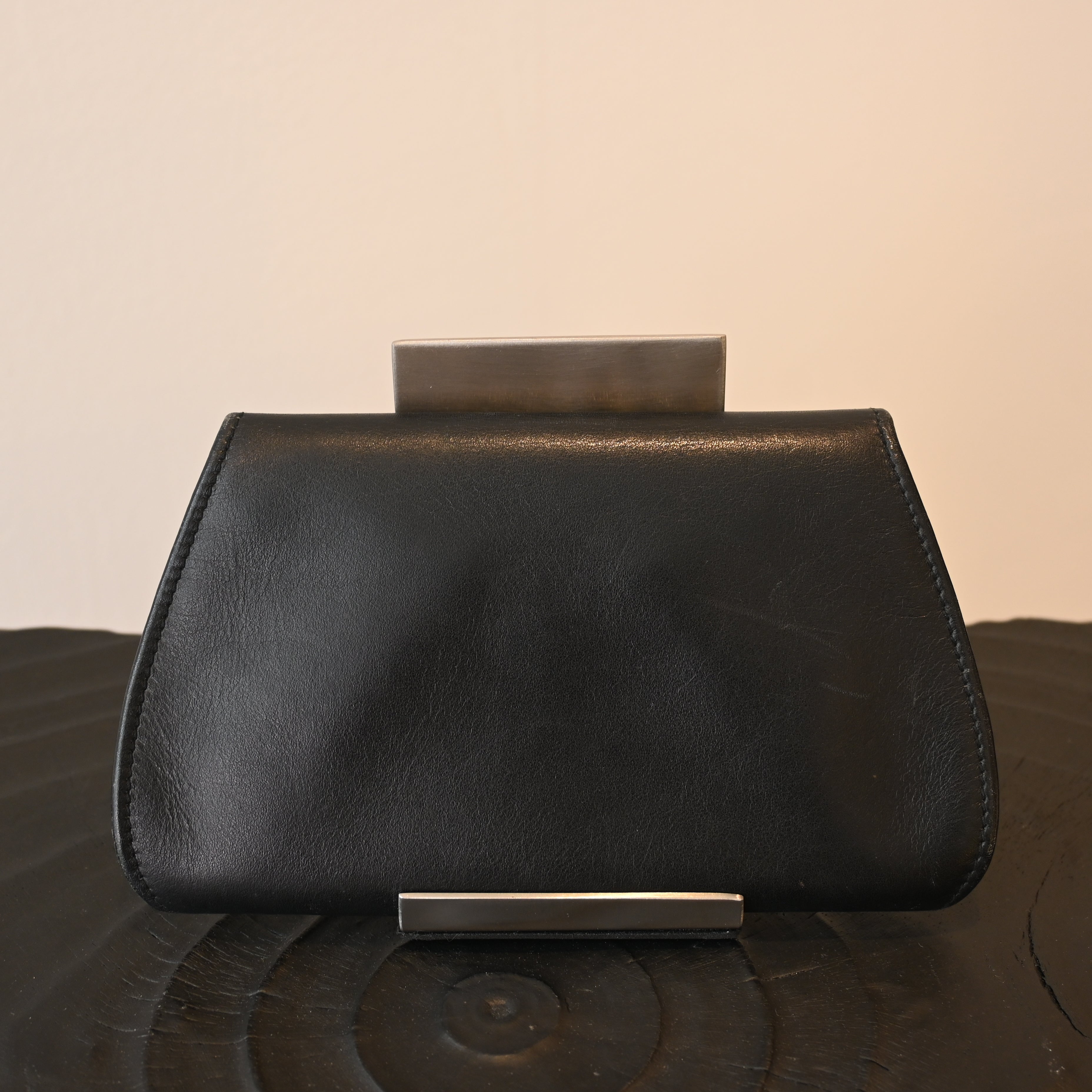 Cartier Panthere Black Leather Handbag - Leluxe Vintage Sdn. Bhd.