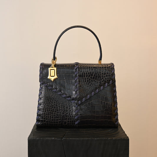 Yves Saint Laurent Crocodile Leather Tote Bag
