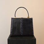 Yves Saint Laurent Crocodile Leather Tote Bag - Leluxe Vintage Sdn. Bhd.