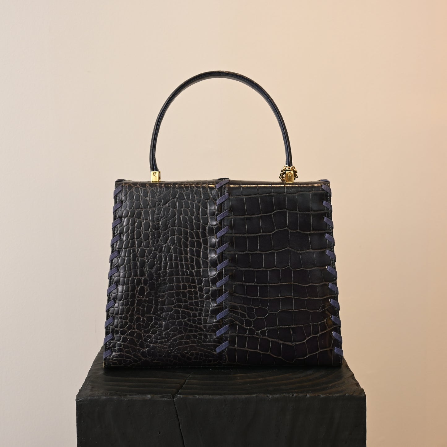 Yves Saint Laurent Crocodile Leather Tote Bag