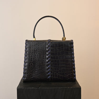 Yves Saint Laurent Crocodile Leather Tote Bag