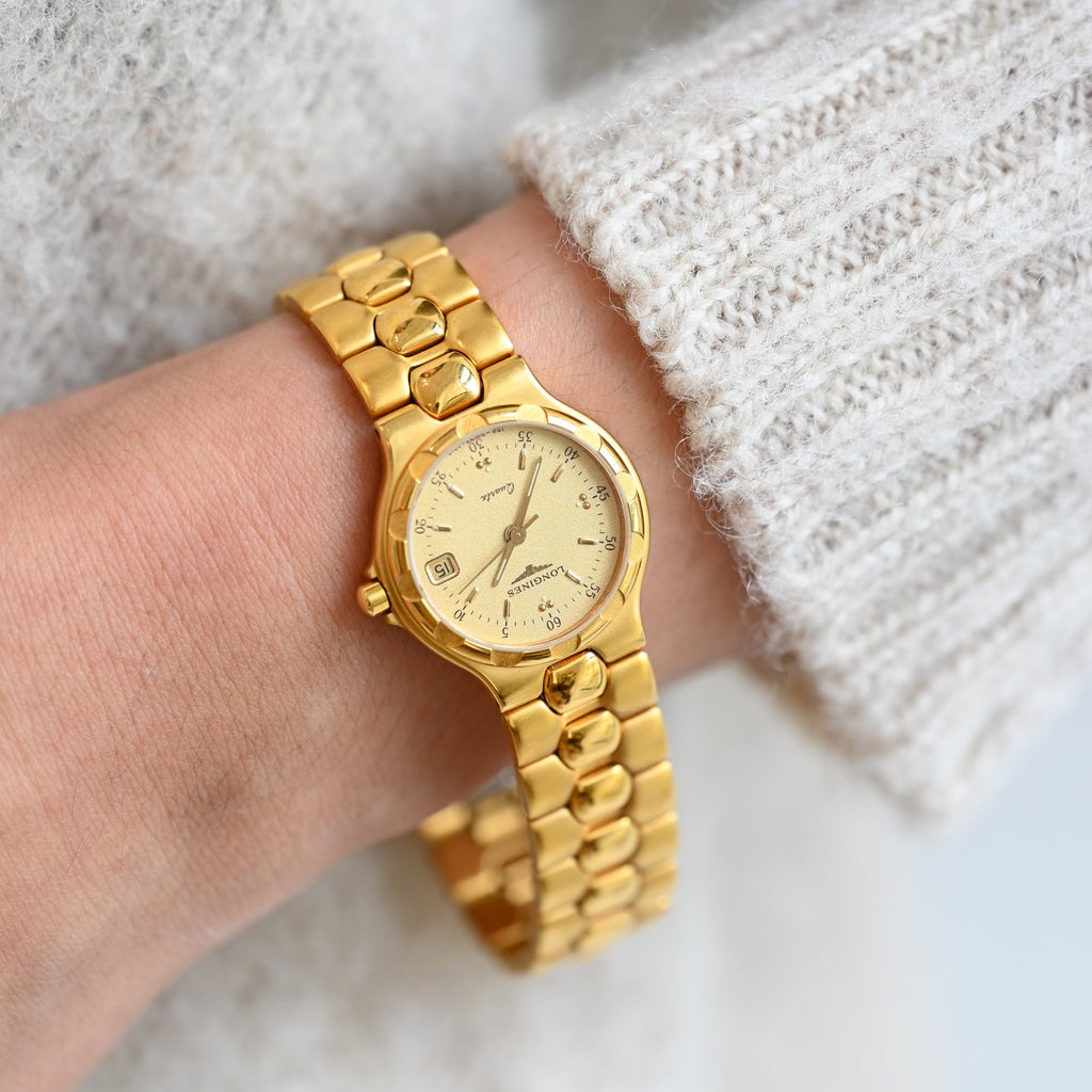 Longines Gold Conquest Watch ref. L 1.114.2 - Leluxe Vintage Sdn. Bhd.