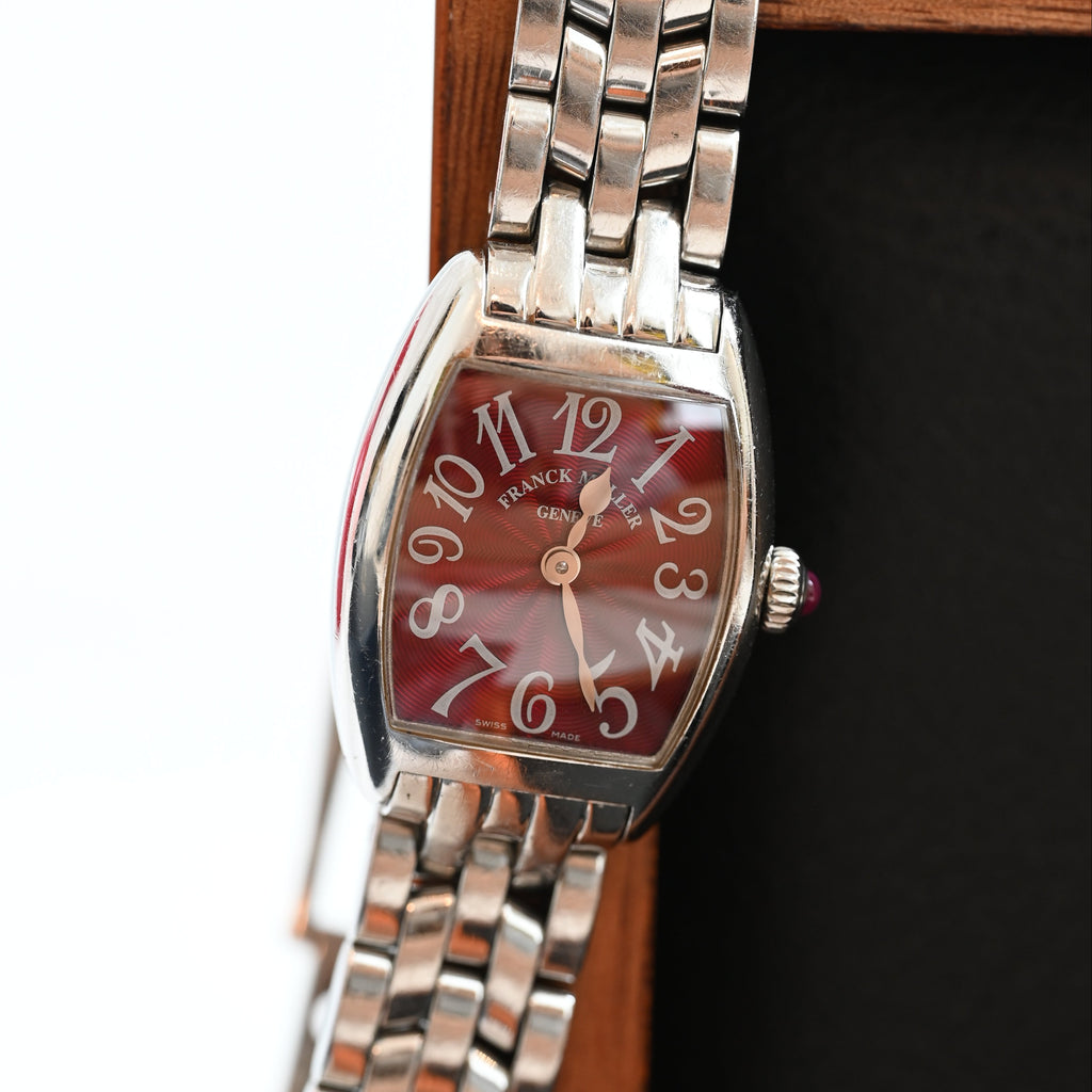 Franck Muller Tonneau Curvex 2252QZ 1598 - Leluxe Vintage Sdn. Bhd.