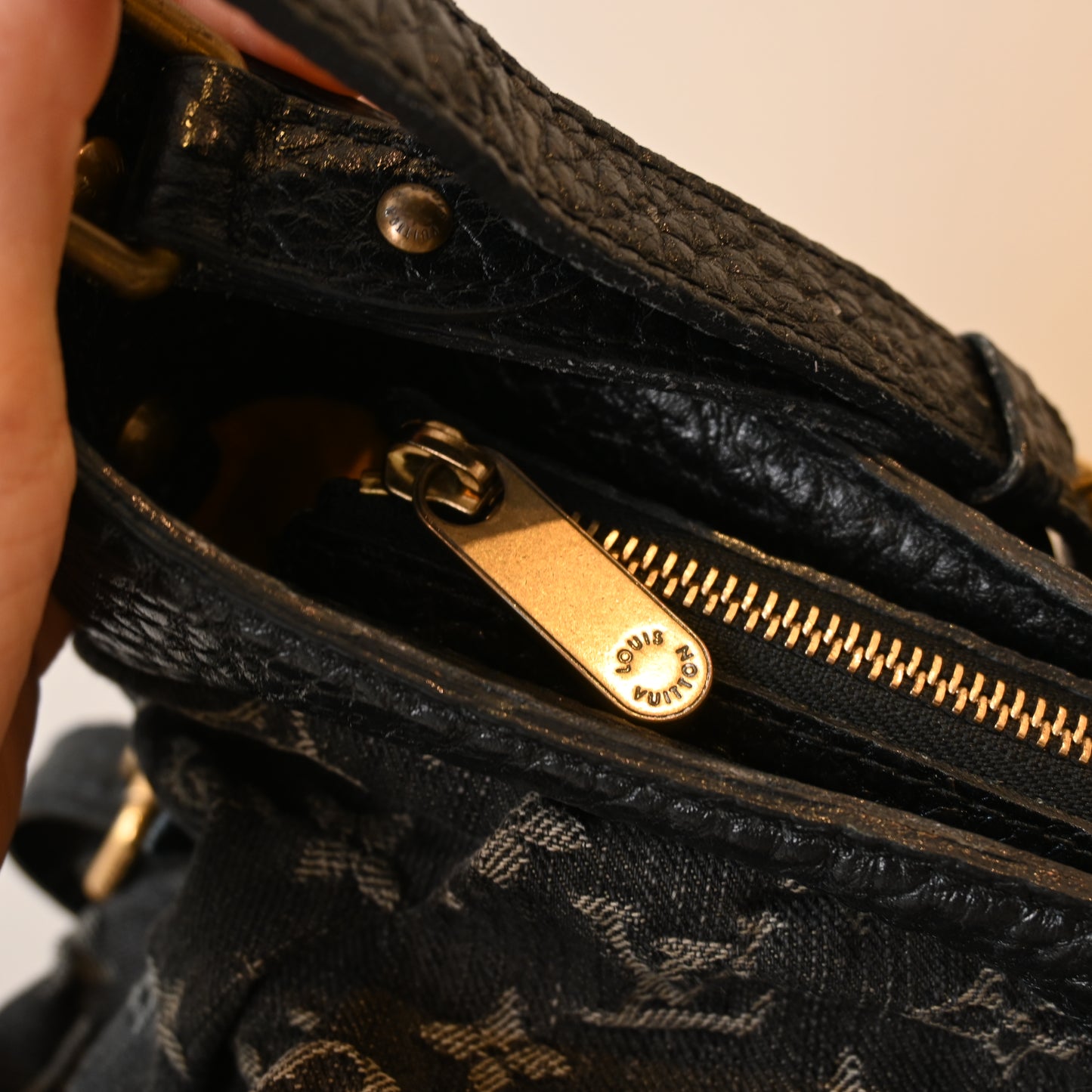 Louis Vuitton Mahina XS Denim Bag
