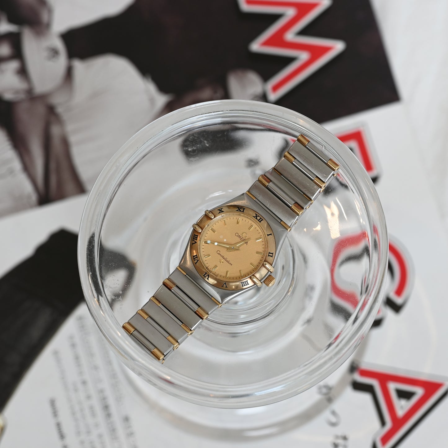 Omega Constellation Manhattan 18K Yellow Gold