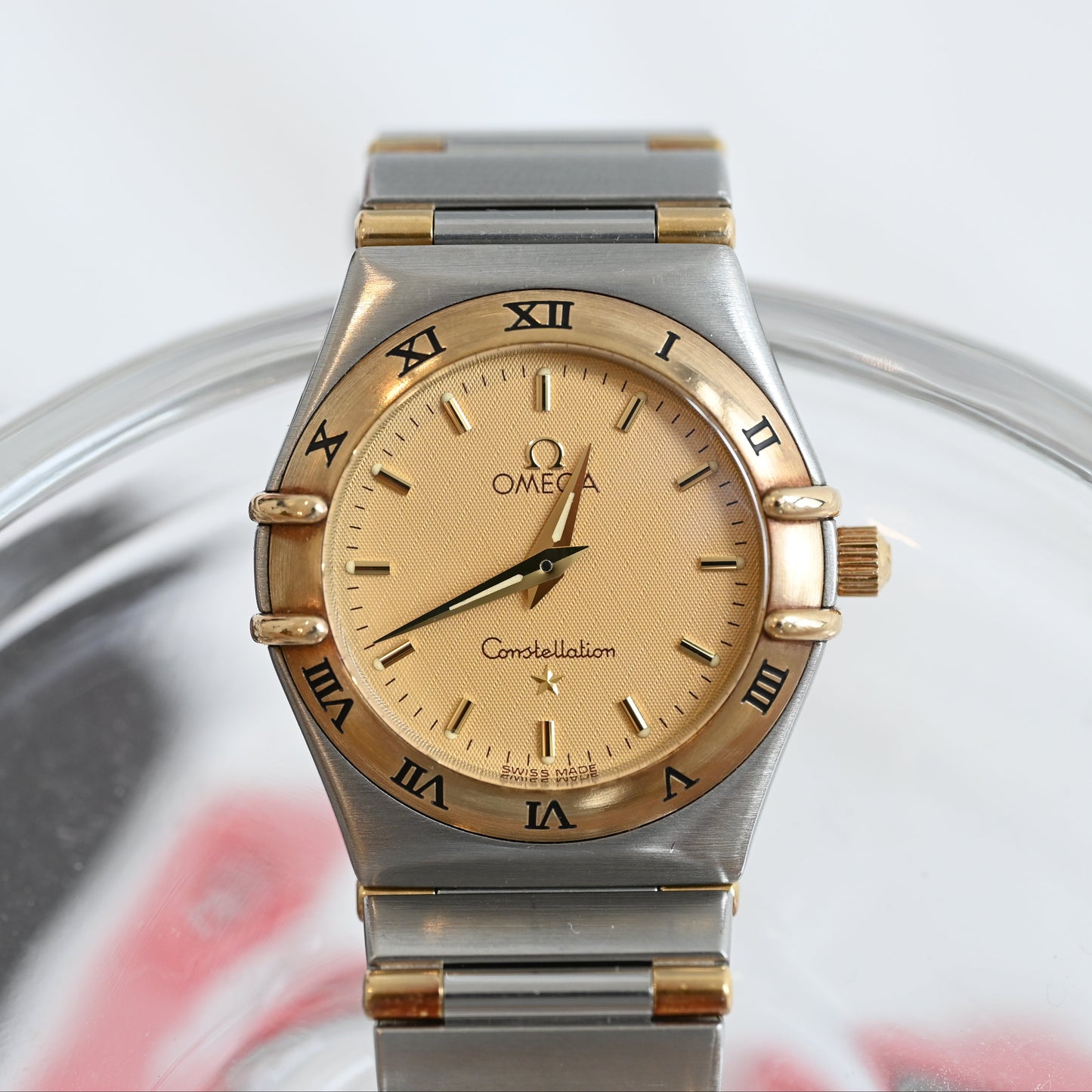 Omega Constellation Manhattan 18K Yellow Gold