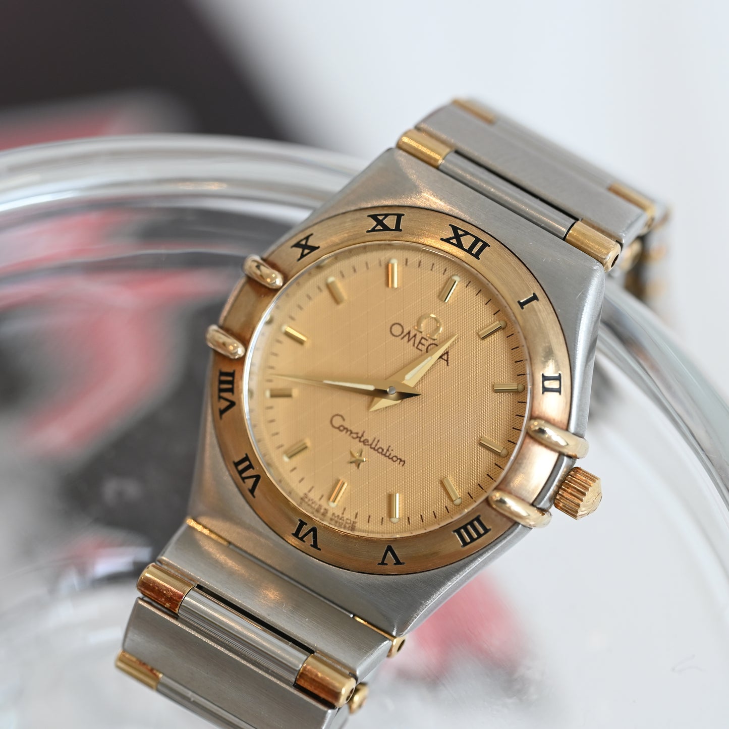 Omega Constellation Manhattan 18K Yellow Gold