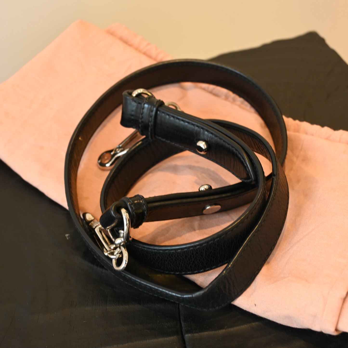 Miu Miu Vitello Lux Bow Bag