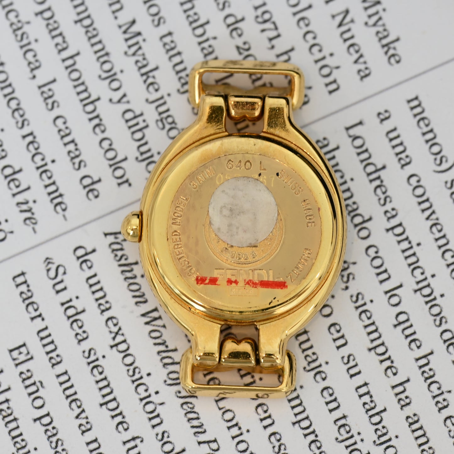 Fendi Orologi 640L Watch