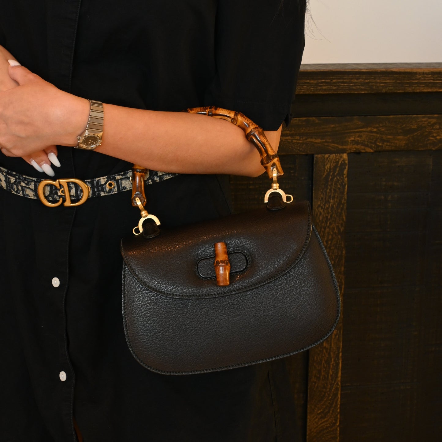 Gucci Bamboo Top Handle Bag Small