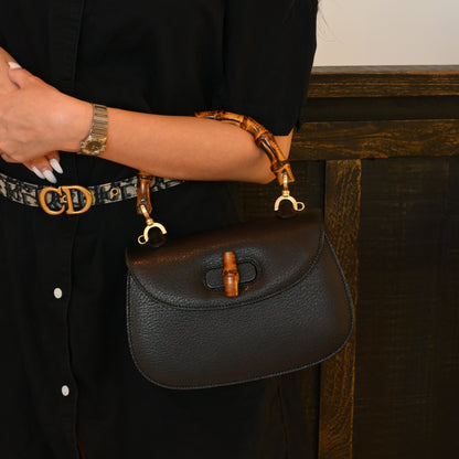 Gucci Bamboo Top Handle Bag Small