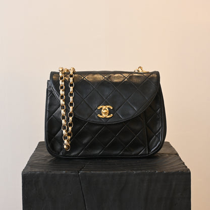 Chanel Quilted Bijoux Chain Lambskin Flap Bag