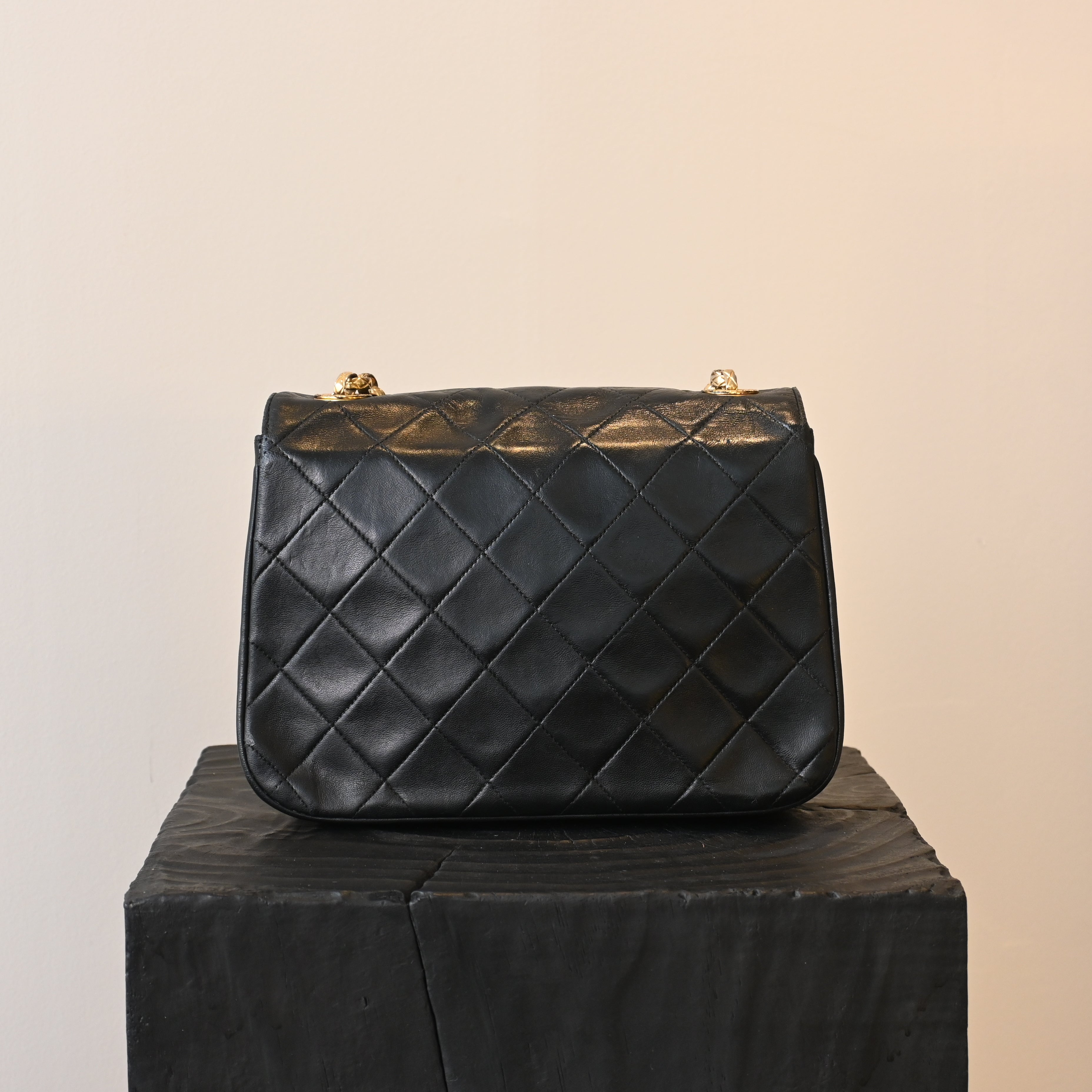 Chanel Quilted Bijoux Chain Lambskin Flap Bag - Leluxe Vintage Sdn. Bhd.