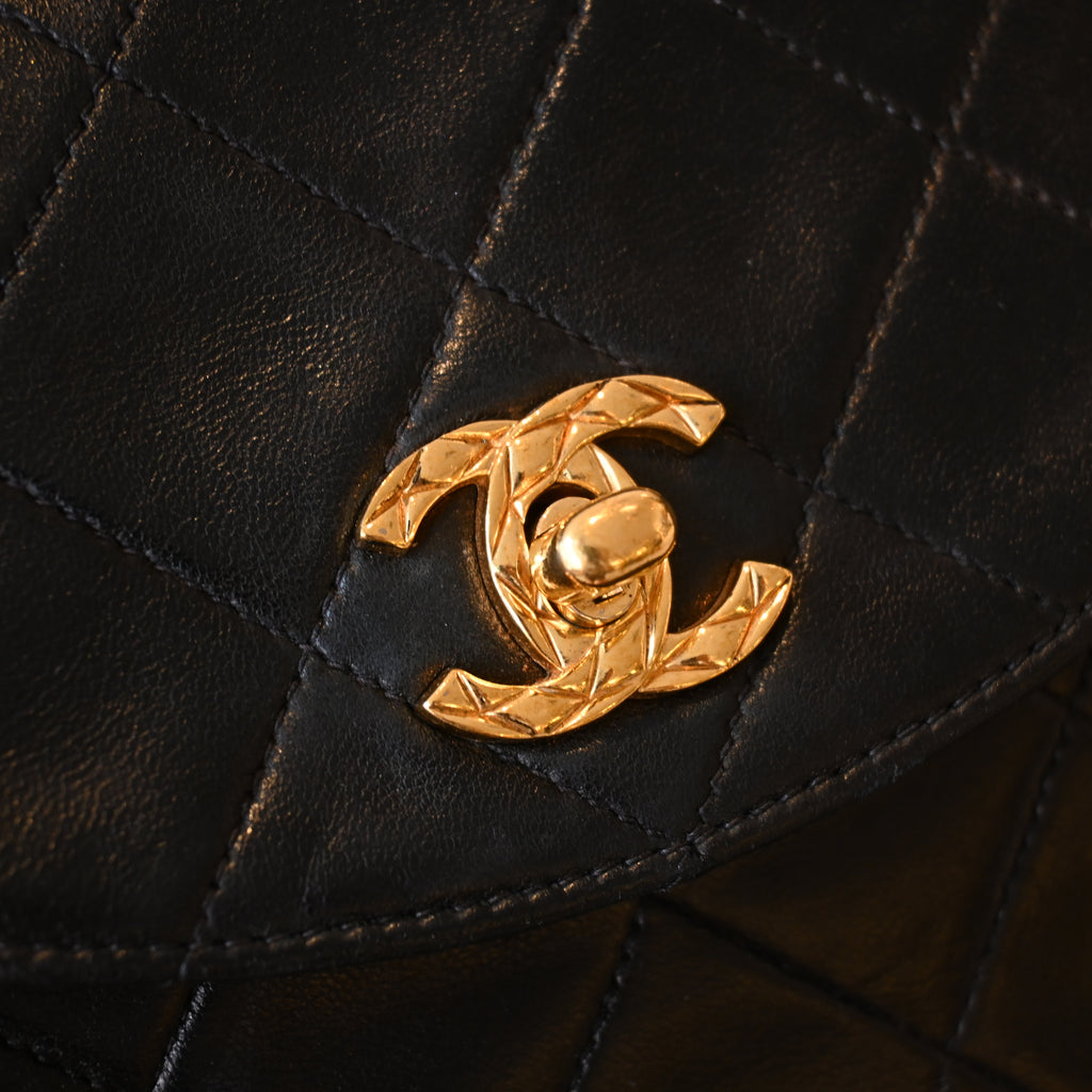 Chanel Quilted Bijoux Chain Lambskin Flap Bag - Leluxe Vintage Sdn. Bhd.