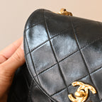 Chanel Quilted Bijoux Chain Lambskin Flap Bag - Leluxe Vintage Sdn. Bhd.