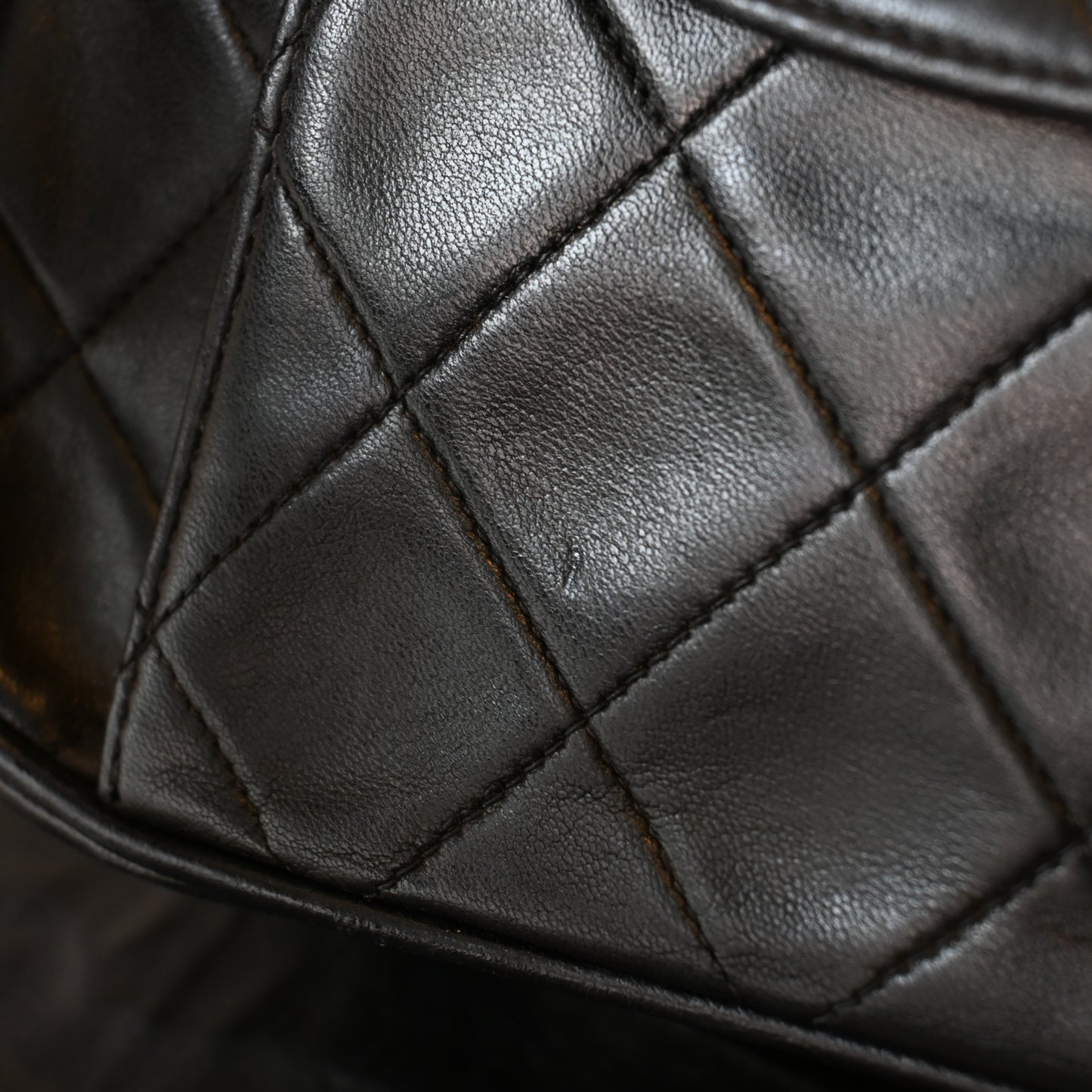 Chanel Quilted Bijoux Chain Lambskin Flap Bag