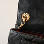 Chanel Quilted Bijoux Chain Lambskin Flap Bag - Leluxe Vintage Sdn. Bhd.