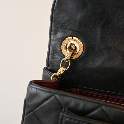 Chanel Quilted Bijoux Chain Lambskin Flap Bag