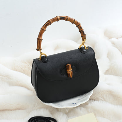Gucci Bamboo Leather 2 Way Handbag
