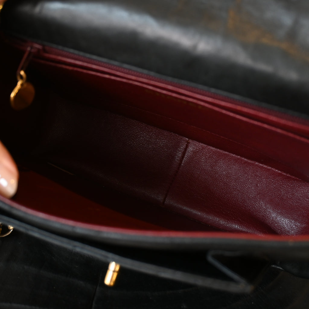 Chanel Quilted Bijoux Chain Lambskin Flap Bag - Leluxe Vintage Sdn. Bhd.