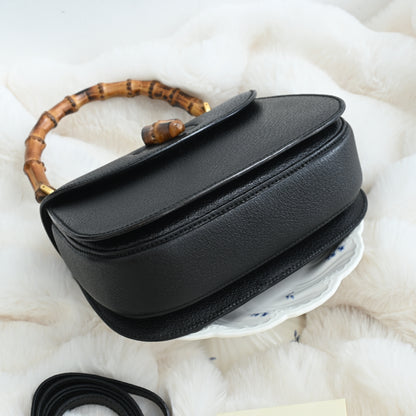Gucci Bamboo Leather 2 Way Handbag