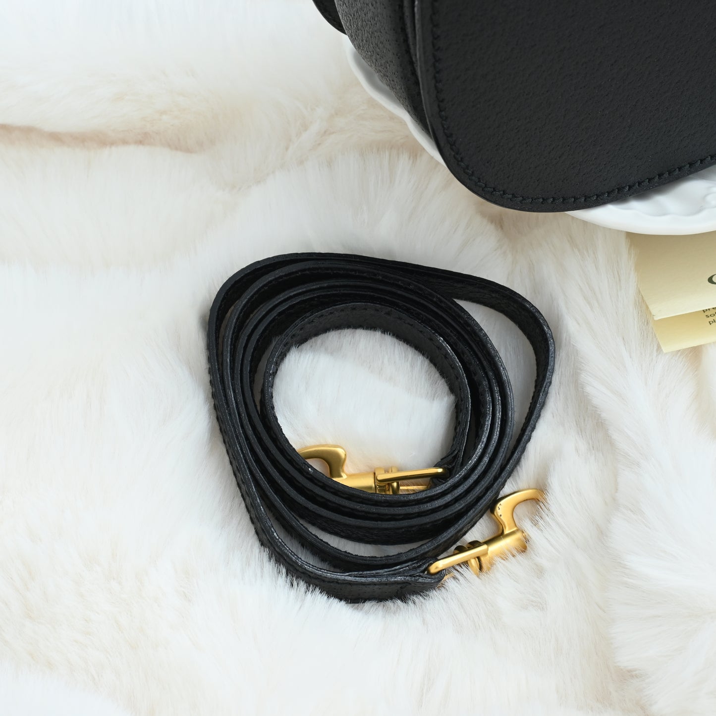 Gucci Bamboo Leather 2 Way Handbag