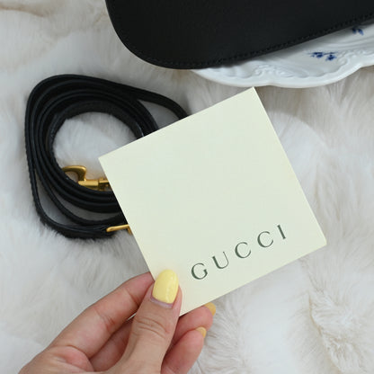 Gucci Bamboo Leather 2 Way Handbag