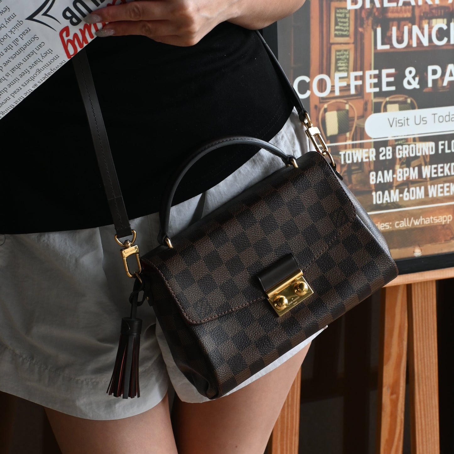 Louis Vuitton Croisette Damier