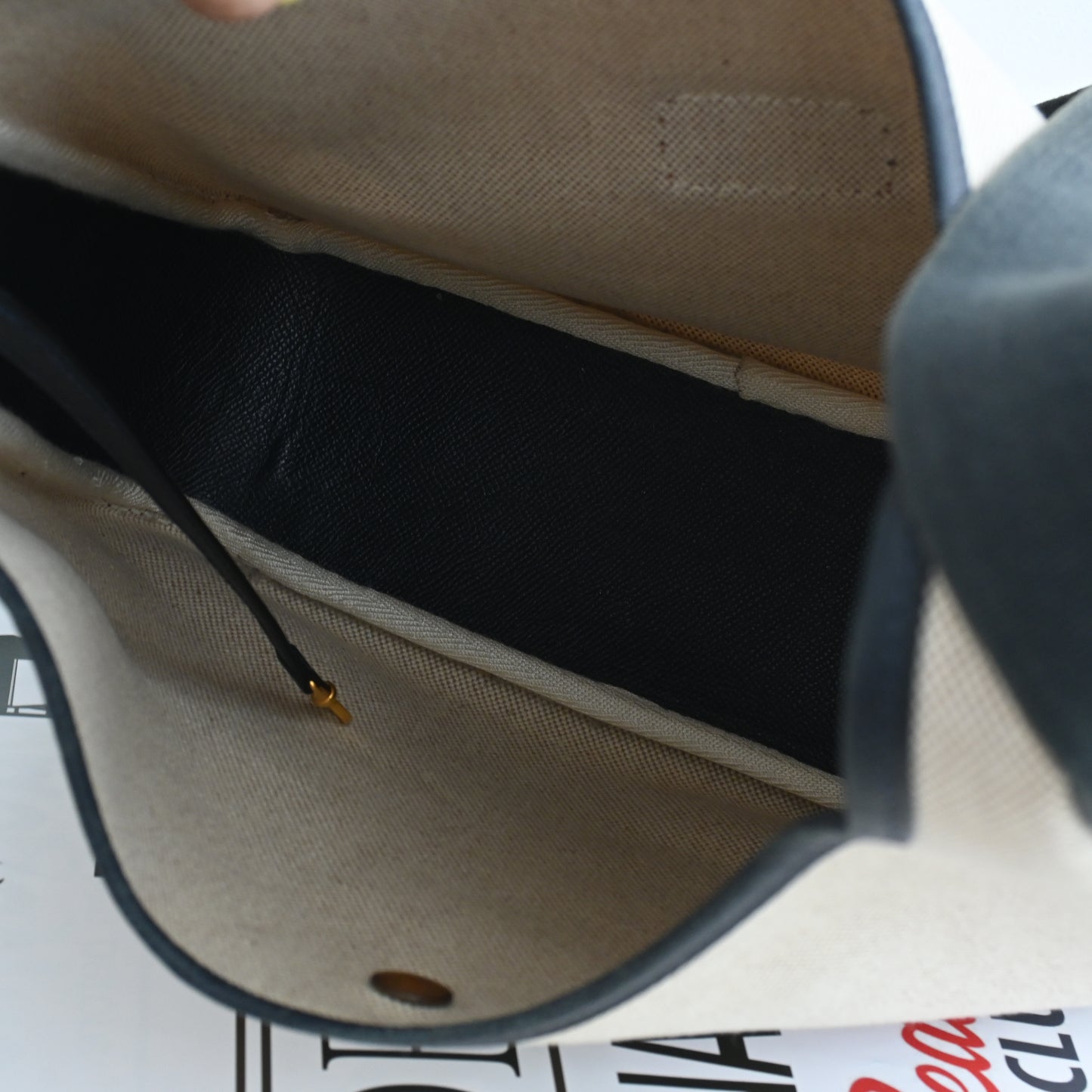 Hermes Tsako Toile H Bag