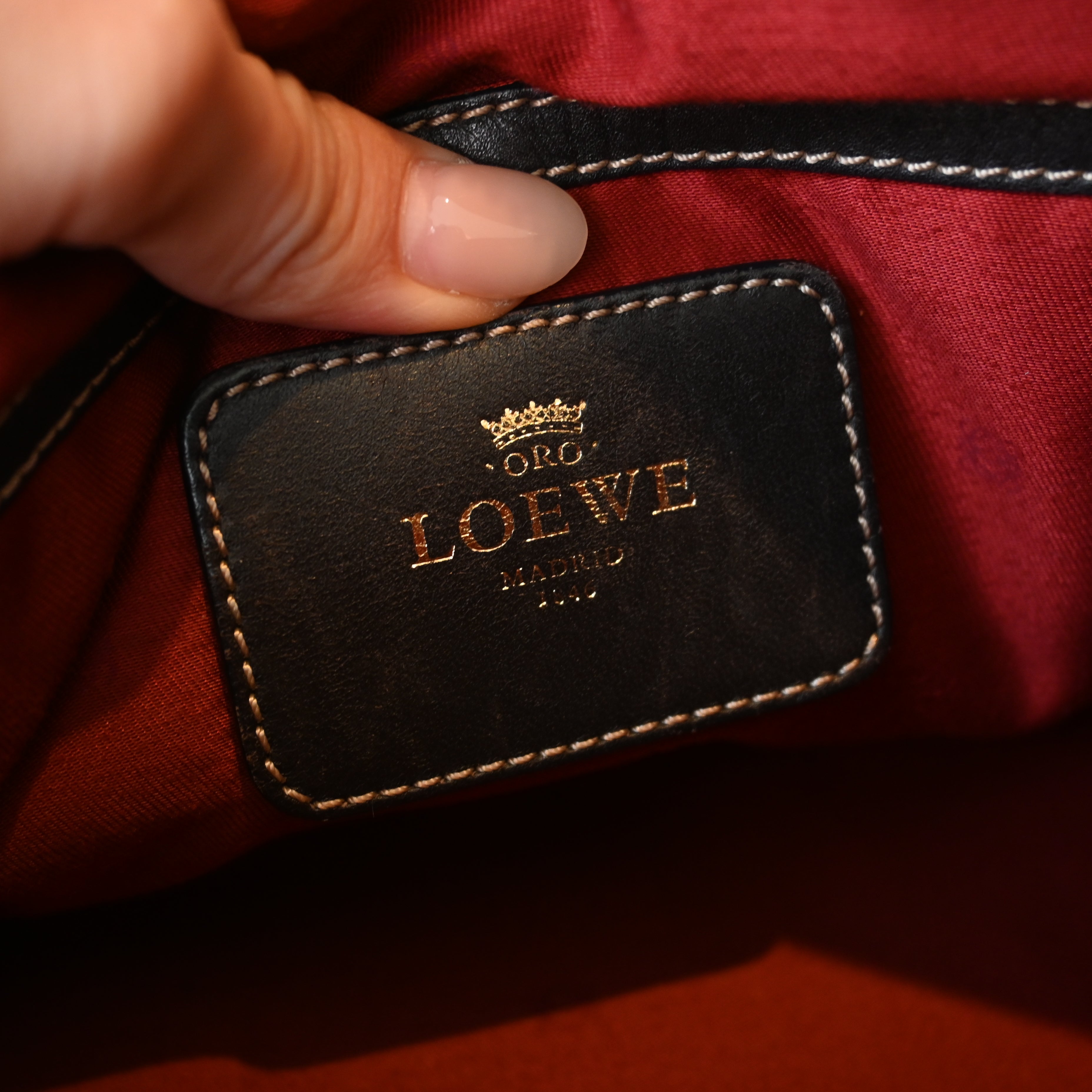 Loewe Amazona 28 Calfksin - Leluxe Vintage Sdn. Bhd.