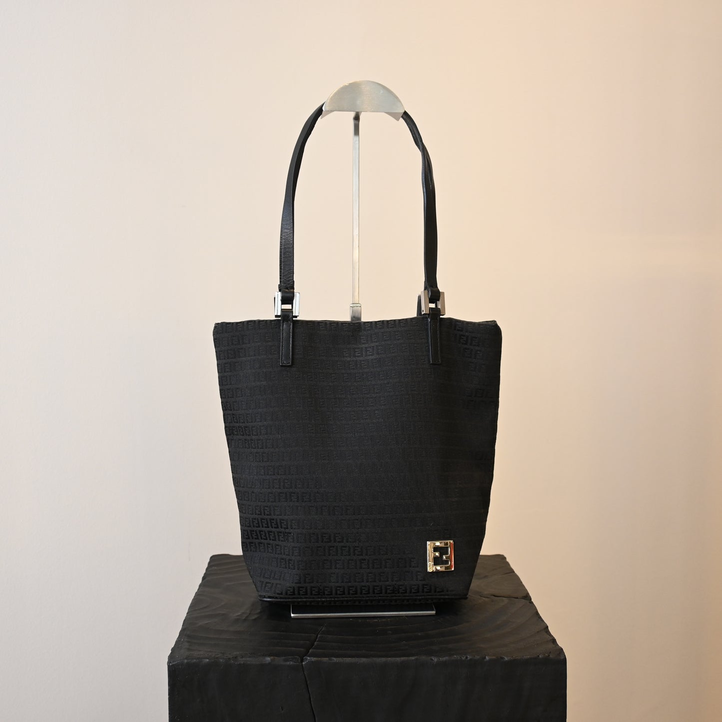 Fendi Zucchino Vertical Small Tote