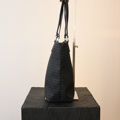 Fendi Zucchino Vertical Small Tote