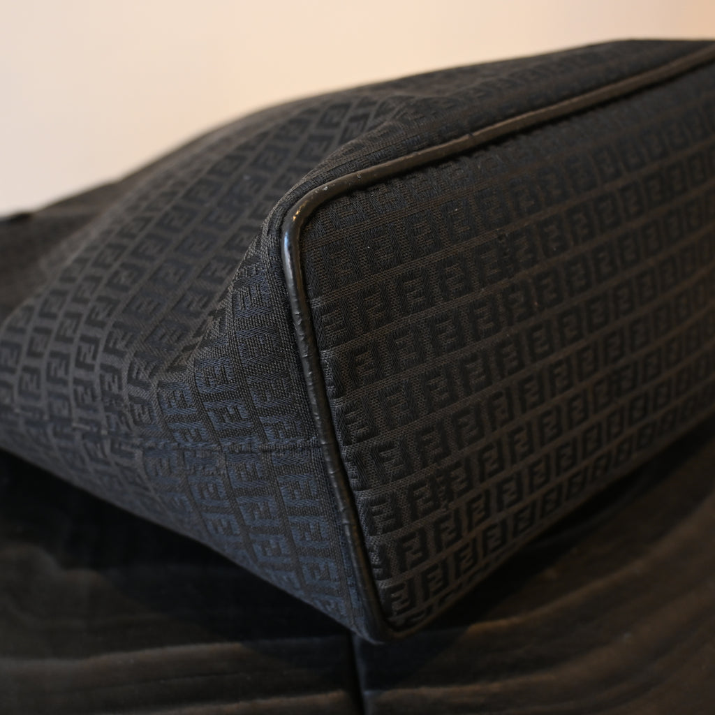 Fendi Zucchino Vertical Small Tote - Leluxe Vintage Sdn. Bhd.