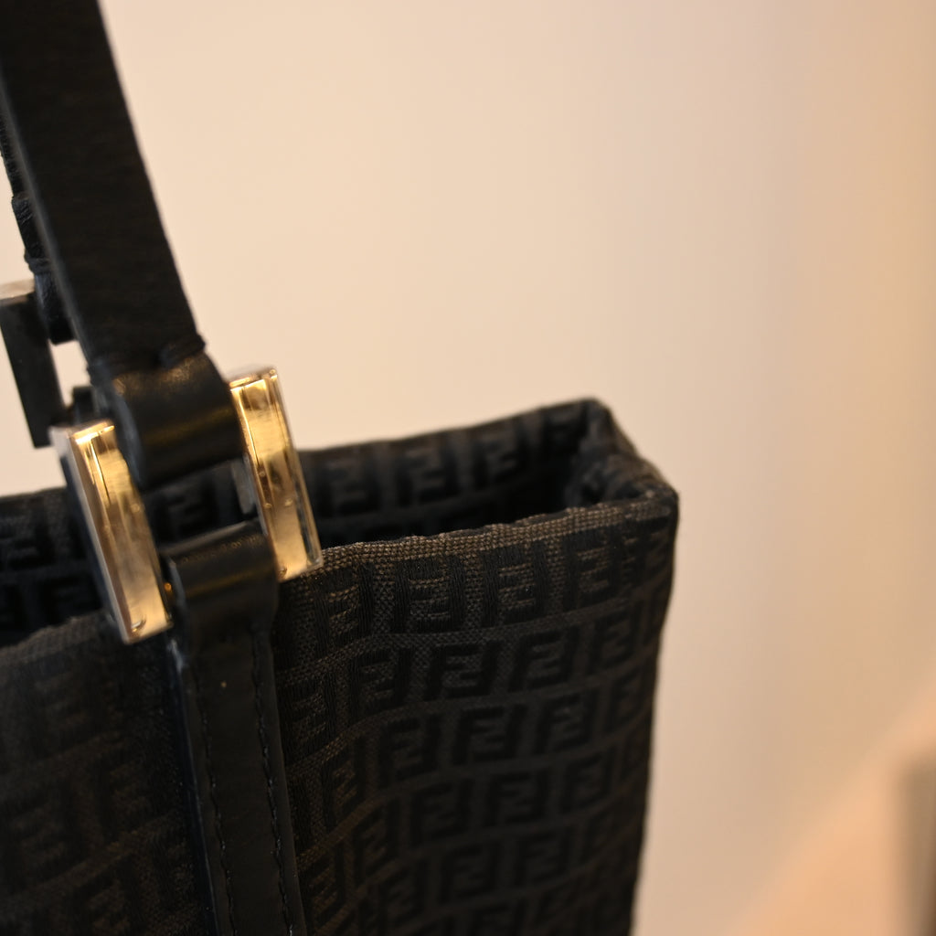 Fendi Zucchino Vertical Small Tote - Leluxe Vintage Sdn. Bhd.
