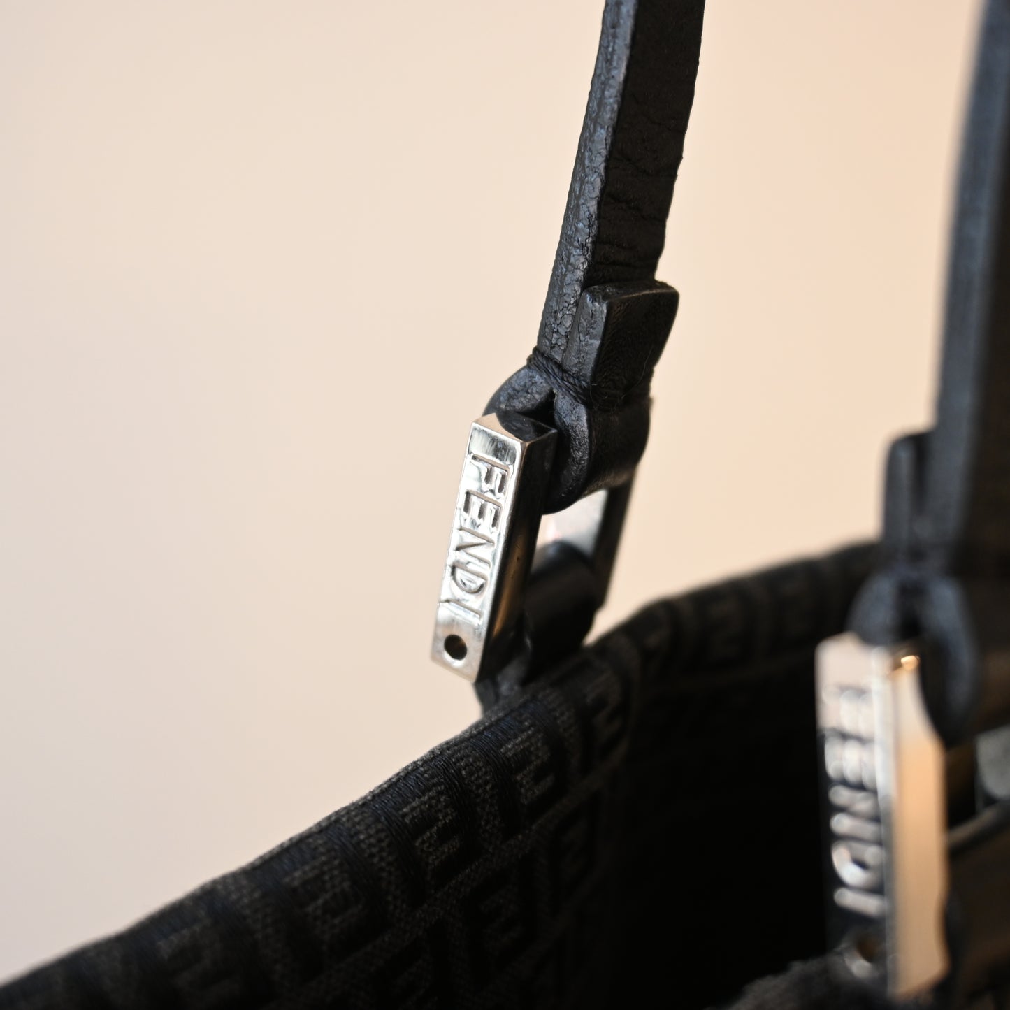 Fendi Zucchino Vertical Small Tote