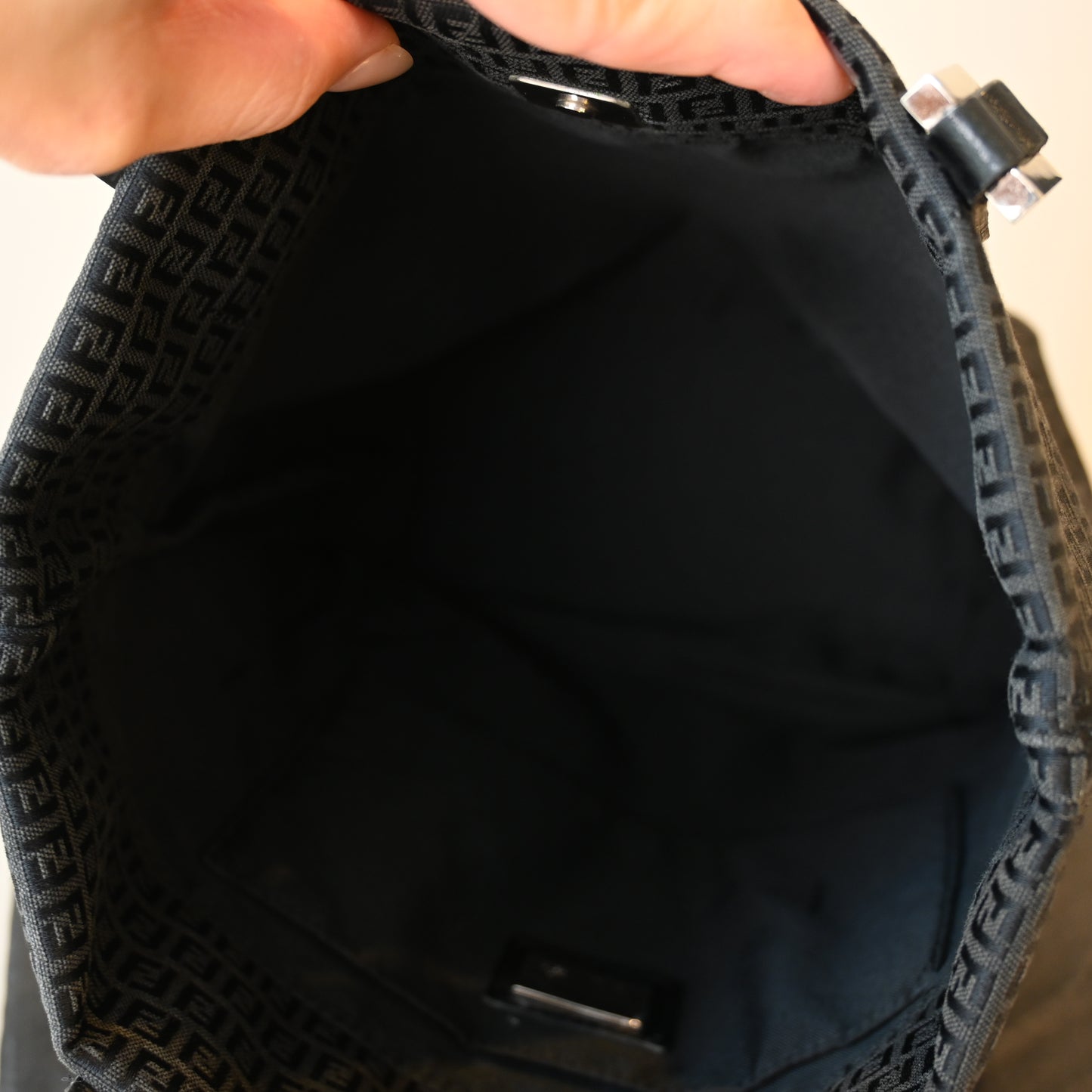 Fendi Zucchino Vertical Small Tote