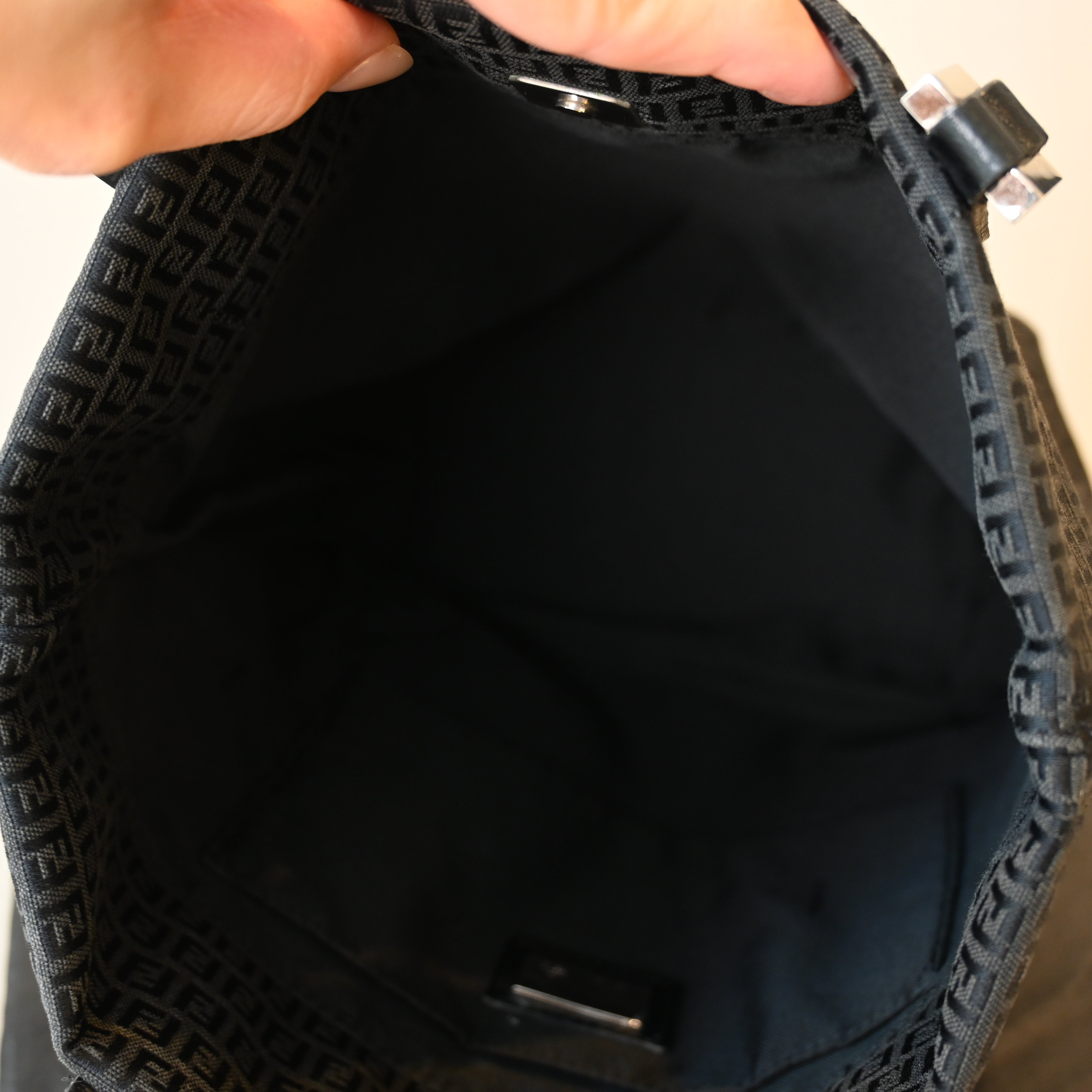 Fendi Zucchino Vertical Small Tote - Leluxe Vintage Sdn. Bhd.