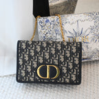 Dior Oblique 2-in-1 Montaigne Pouch Beltbag Chain - Leluxe Vintage Sdn. Bhd.
